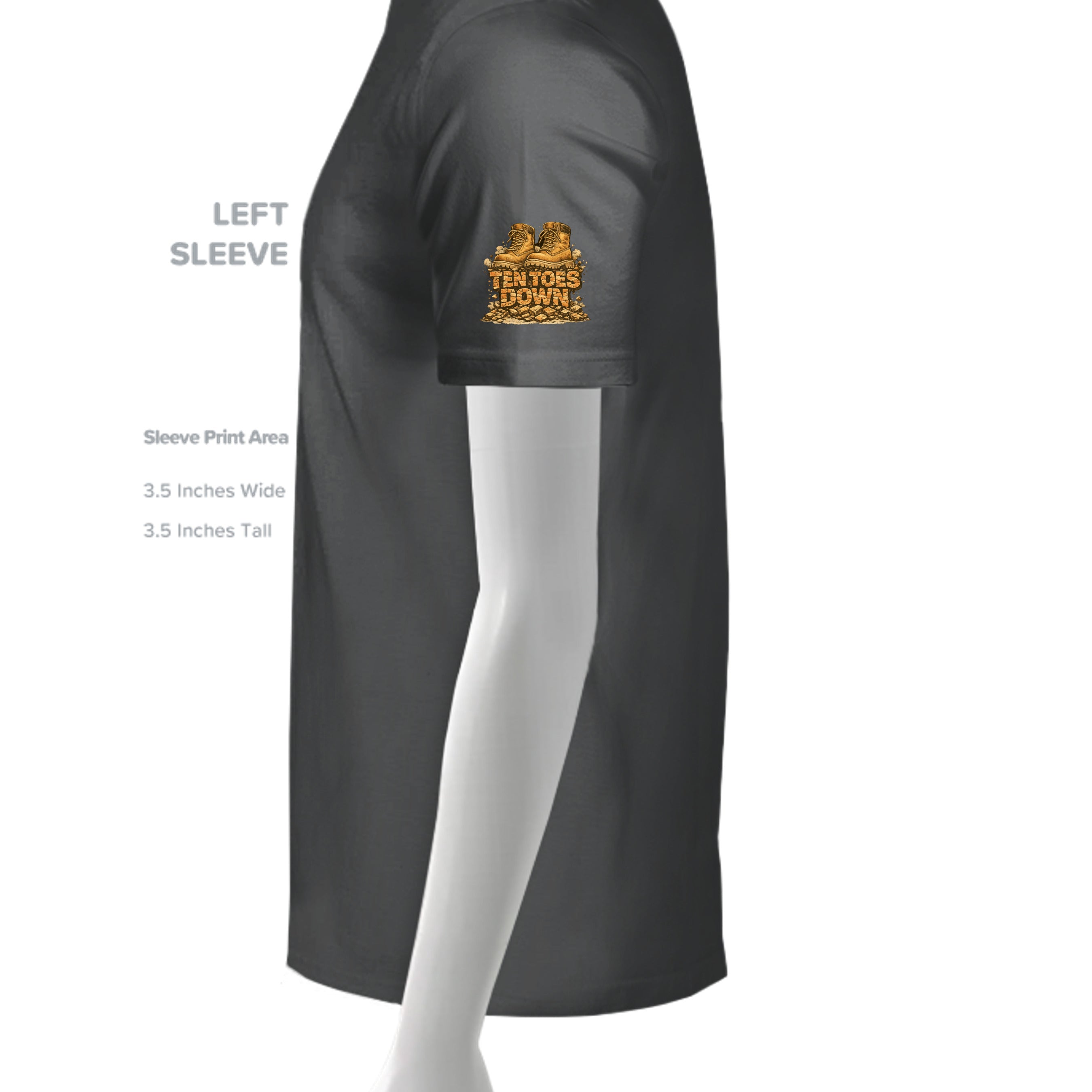 SMOKE GRAY - 5250T - SLEEVE_LEFT