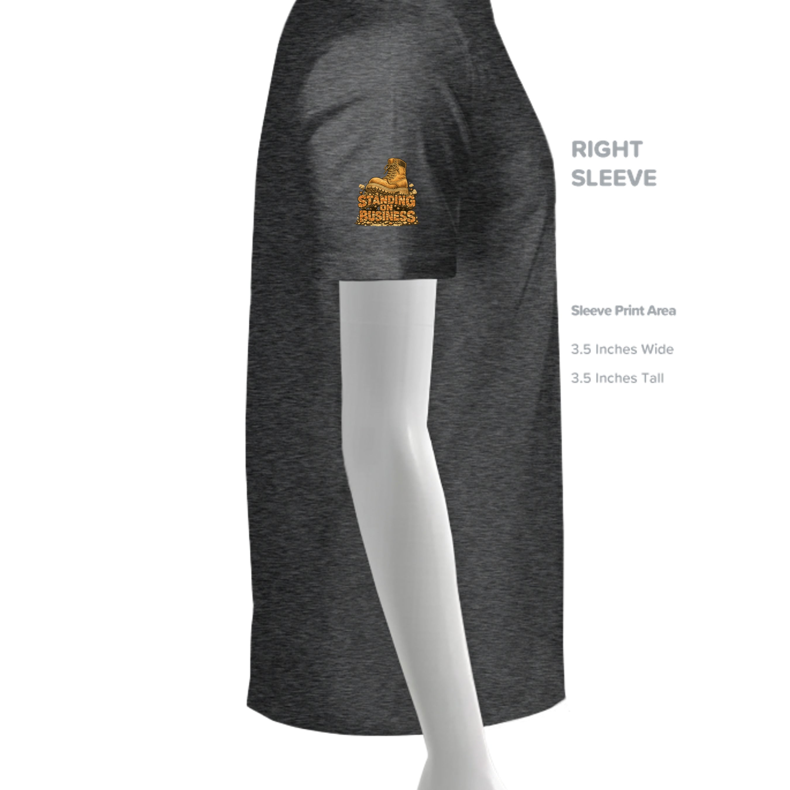 CHARCOAL HEATHER - 5250T - SLEEVE_RIGHT
