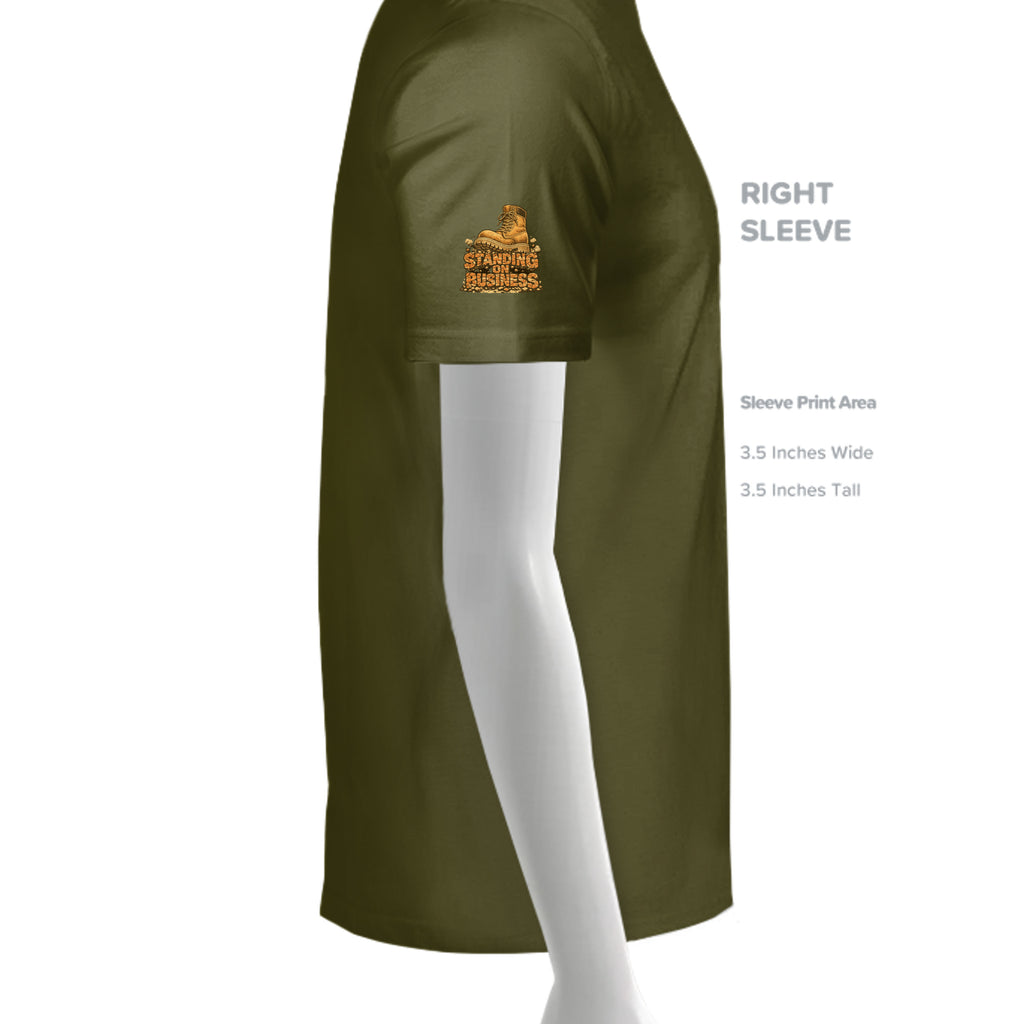 FATIGUE GREEN - 5250T - SLEEVE_RIGHT