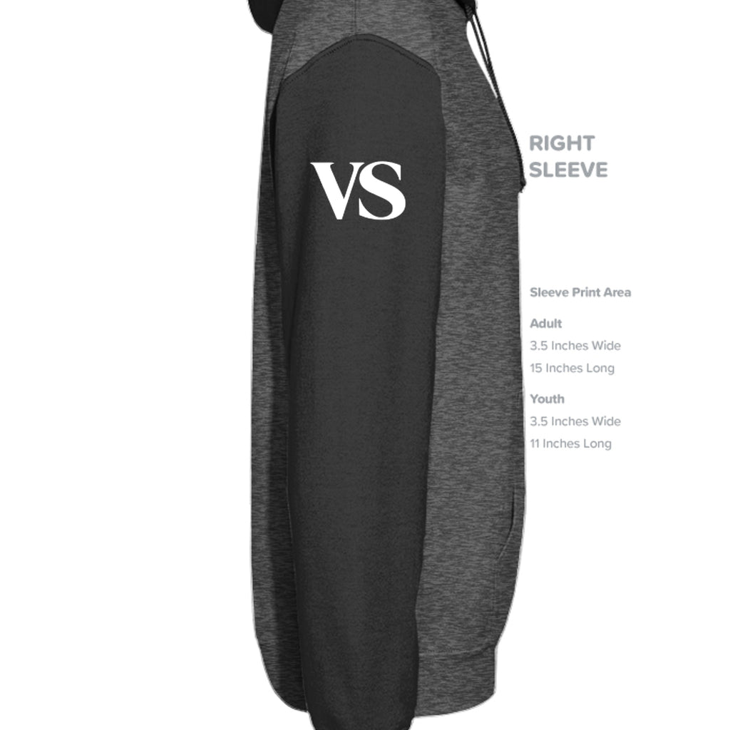 Charcoal Heather/ Black - IND4000 - SLEEVE_RIGHT