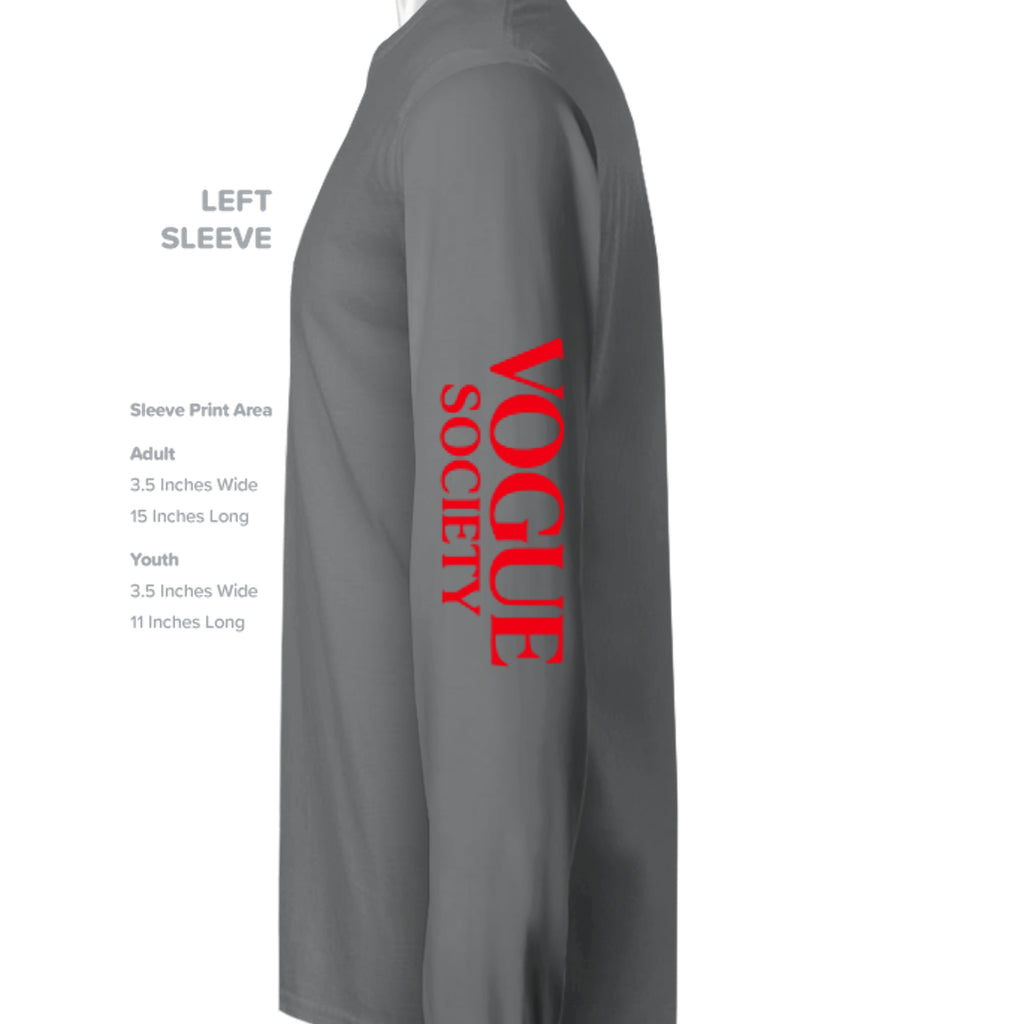 Fan Charcoal Heather - G180 - SLEEVE_LEFT