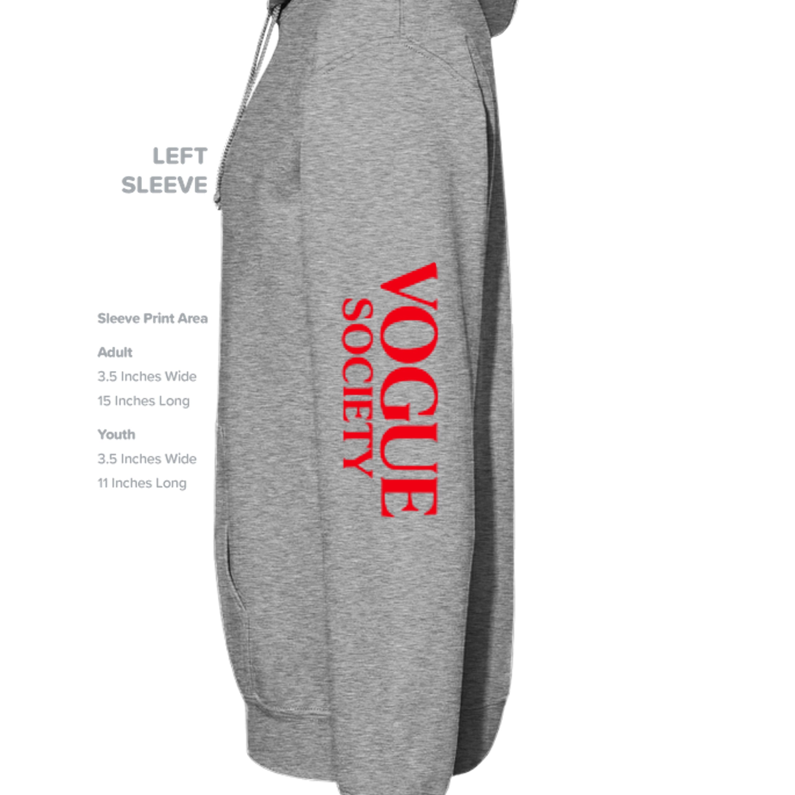 GRAPHITE HEATHER - G186 - SLEEVE_LEFT