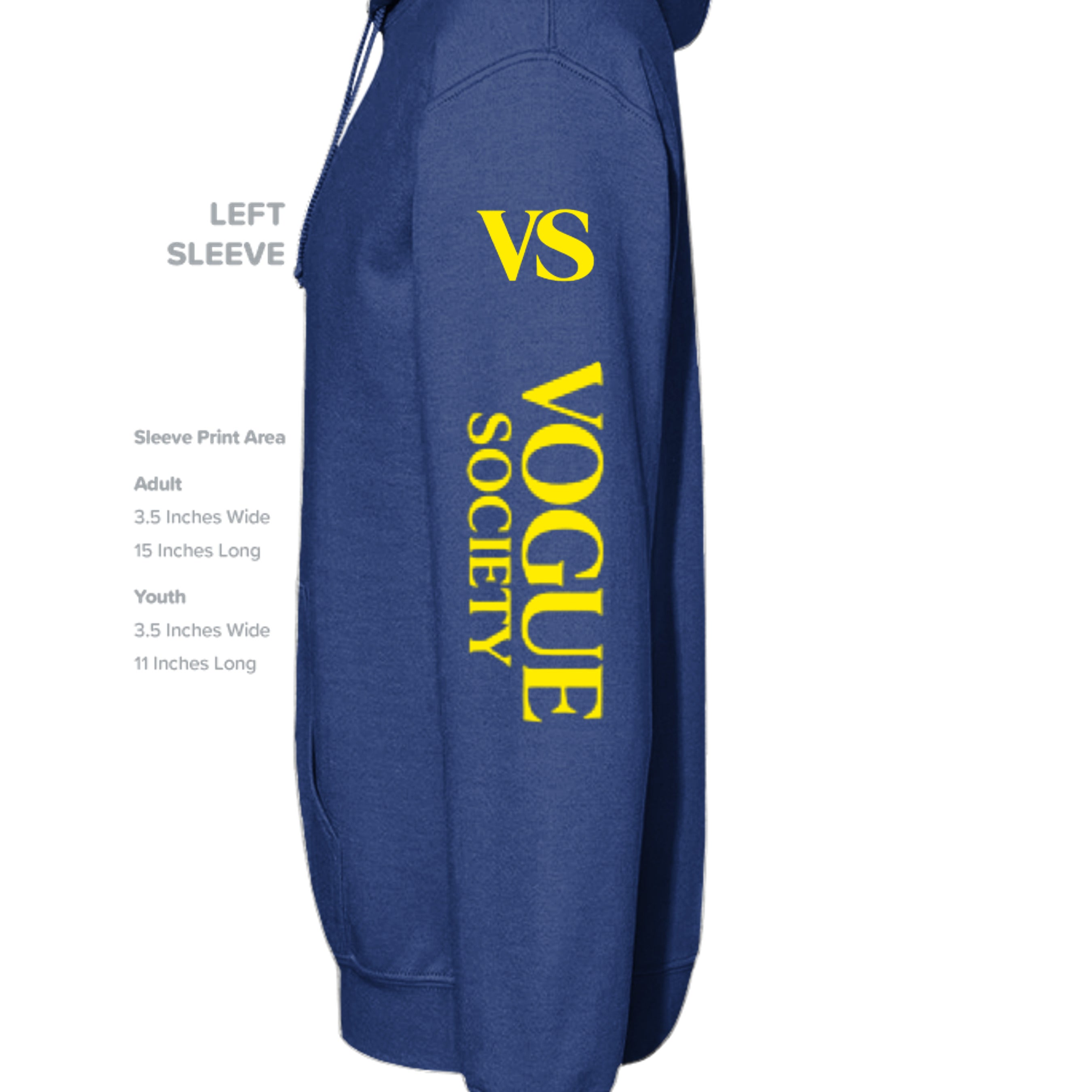 Fan Deep Royal - G185 - SLEEVE_LEFT
