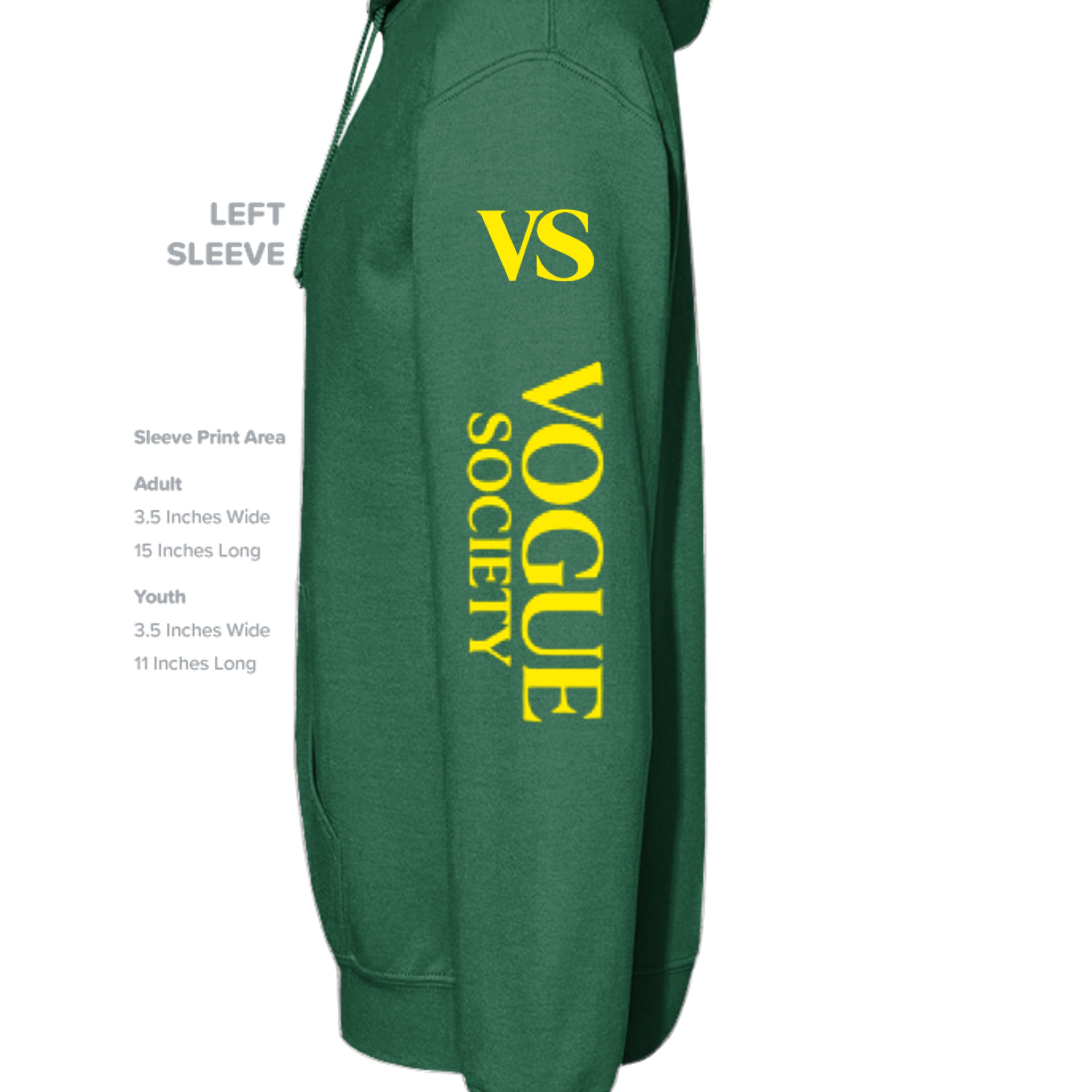 Fan Dark Green - G185 - SLEEVE_LEFT