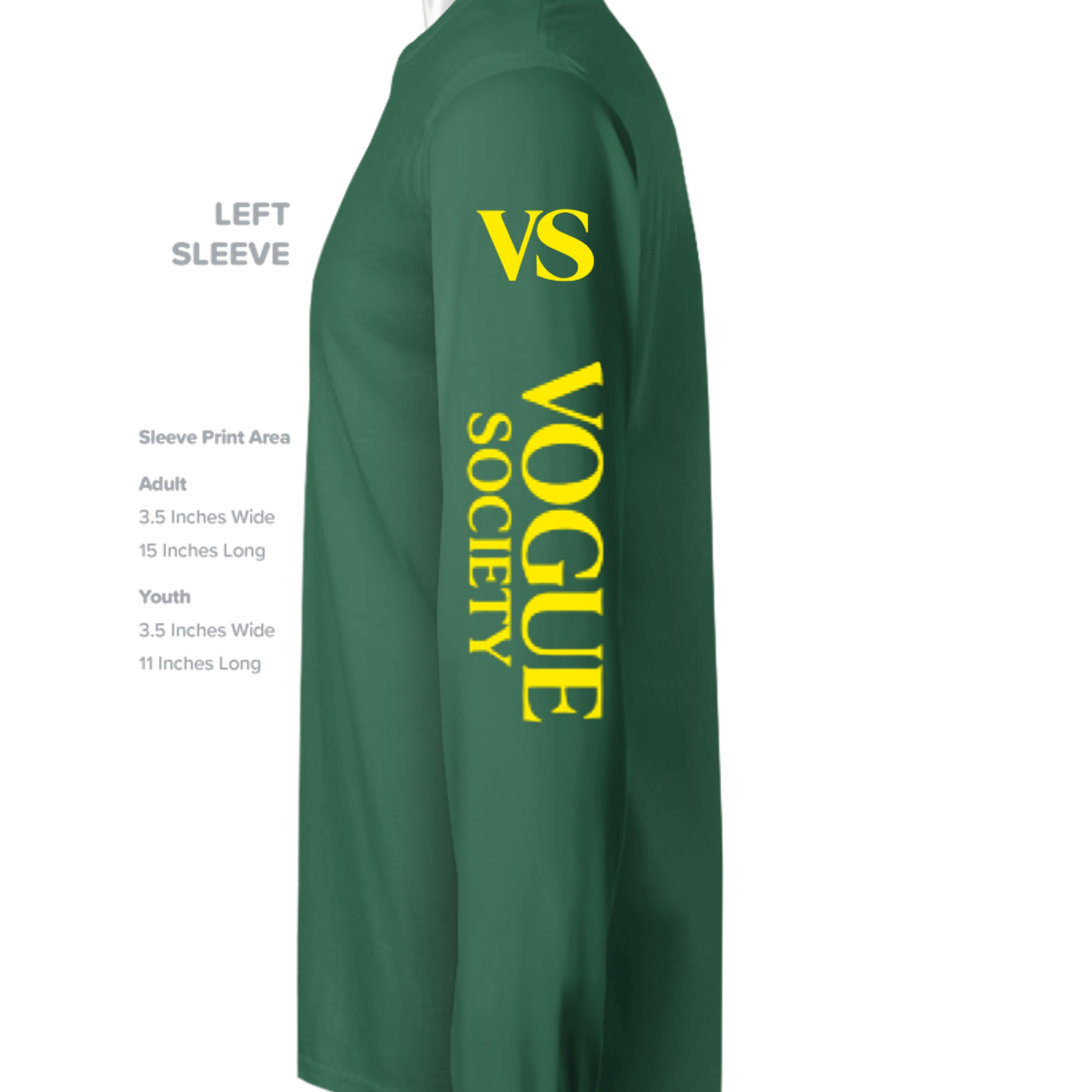 Fan Dark Green - G180 - SLEEVE_LEFT