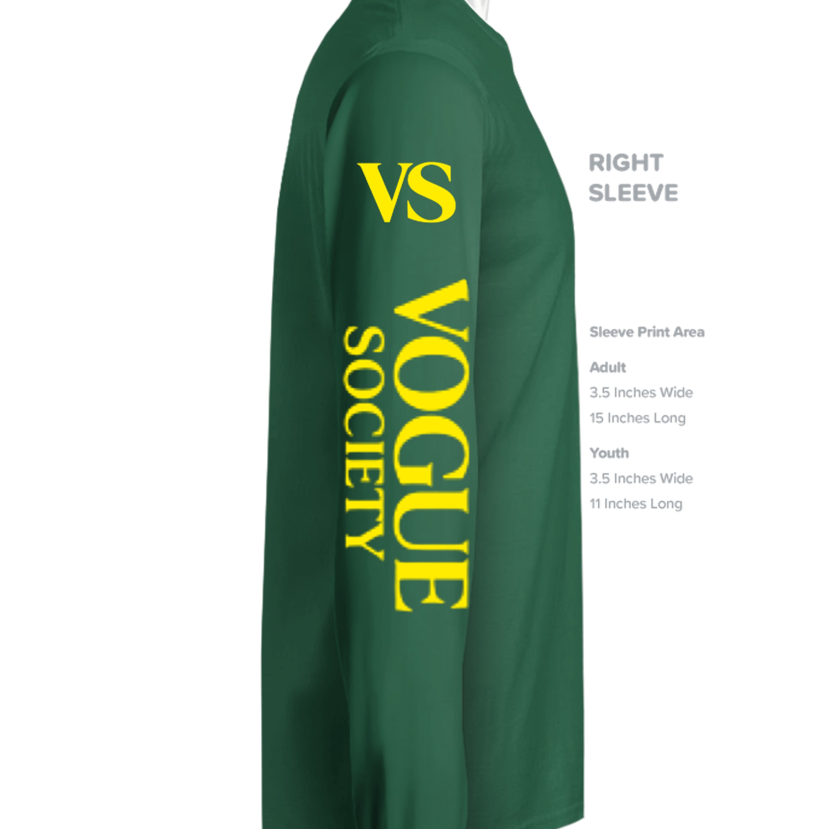 Fan Dark Green - G180 - SLEEVE_RIGHT