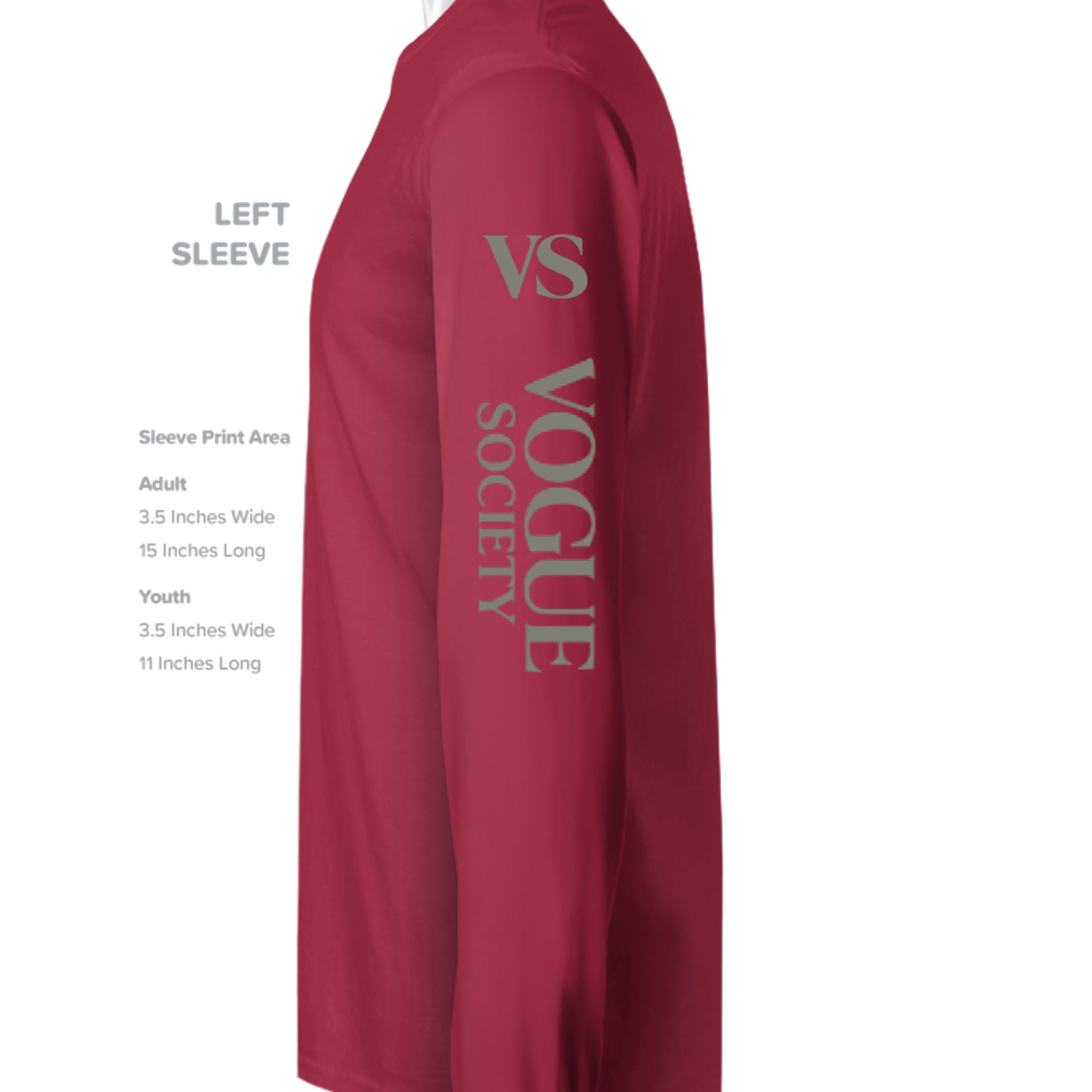 CHERRY RED - G180 - SLEEVE_LEFT